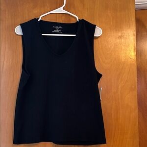 Talbots Classic Black Tank Top